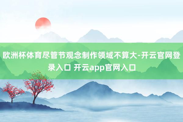 欧洲杯体育尽管节观念制作领域不算大-开云官网登录入口 开云app官网入口
